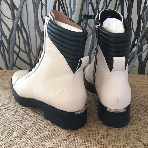 NWT Michael Kors Bastian Combat Boots - Picture 6 of 7